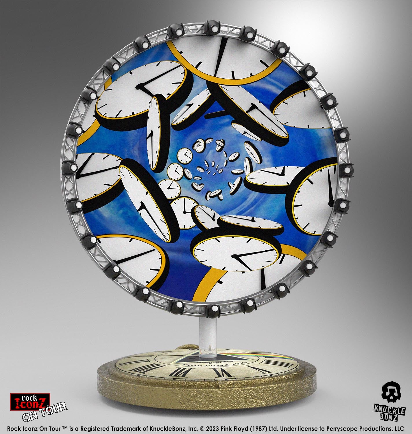 Pink Floyd “Time” Projection Screen KnuckleBonz Statue